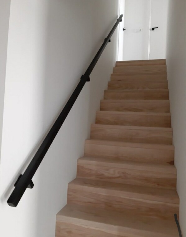 Corrimano in ferro per scale industrial