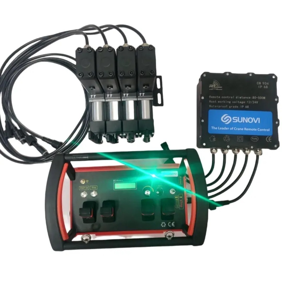 Radiocomando wireless gru retrofit 4 ATTUATORI
