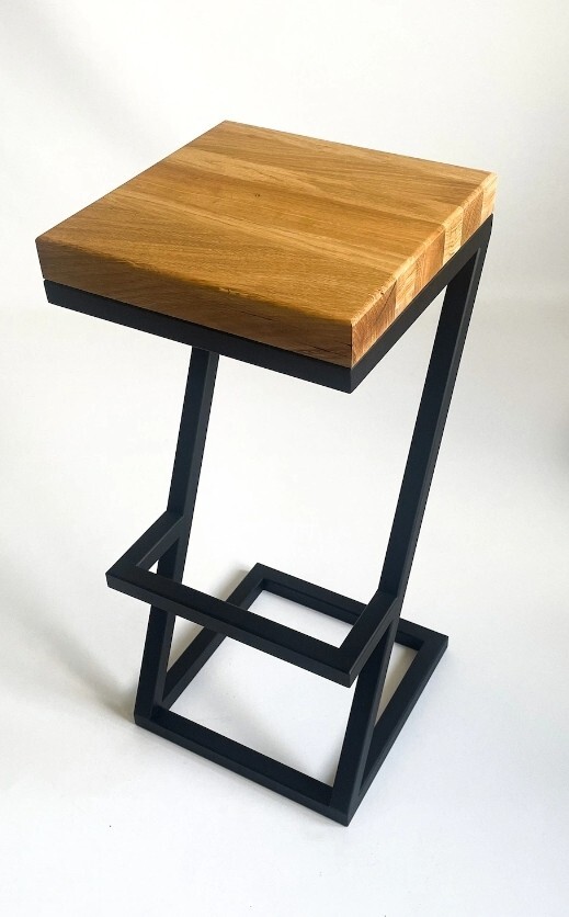 Sgabello in ferro cucina vintage moderno bar